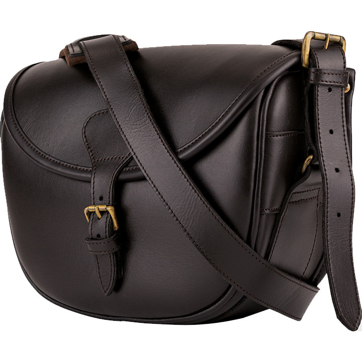Leather Cartridge Bag - WOODLAND STORM