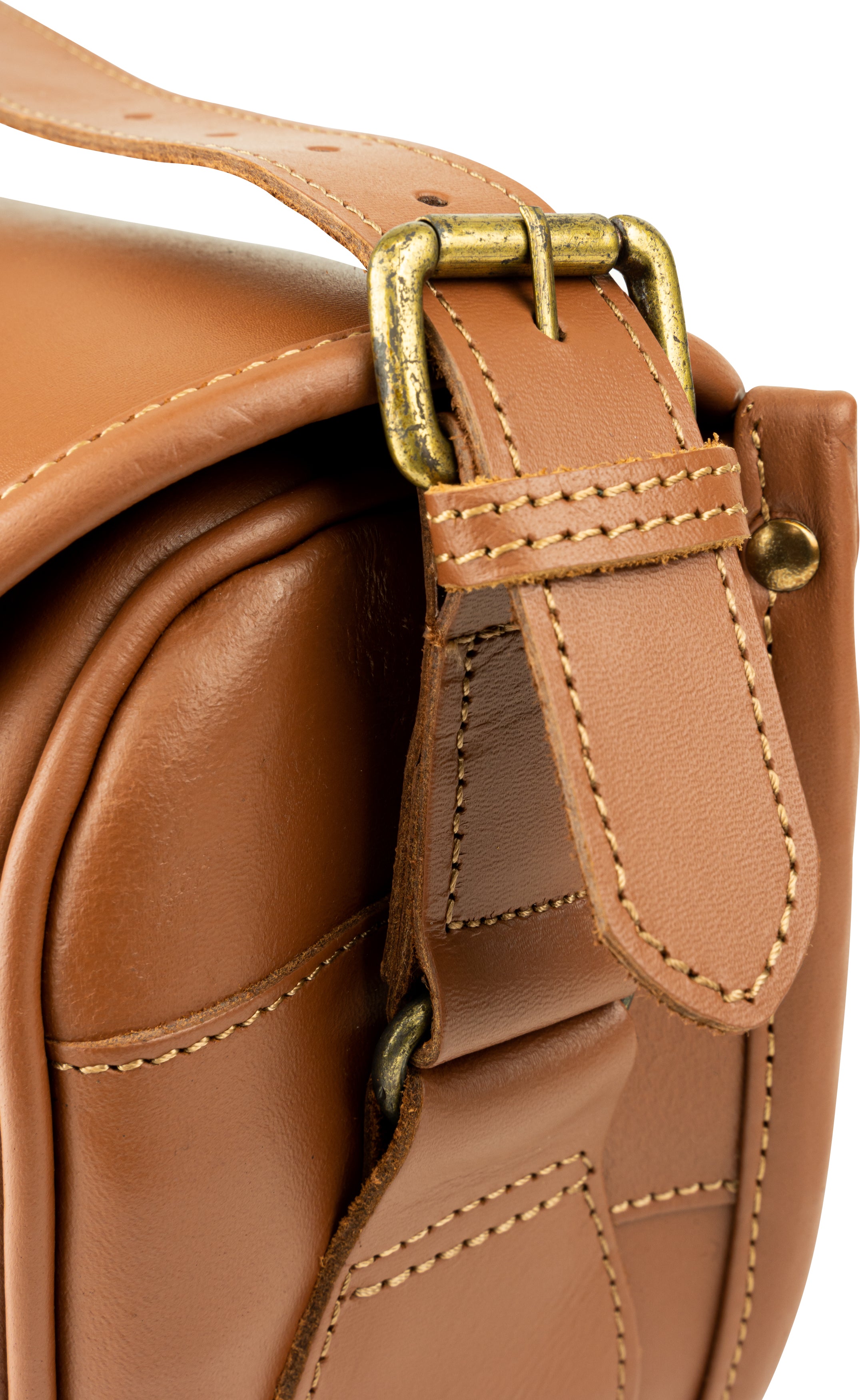 Leather Cartridge Bag - WOODLAND STORM